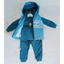 Фотография Костюм детский спортивный на мальчика 50327-1 blue р.0.6-2 "MALIBU" недорого оптом от прямого поставщика