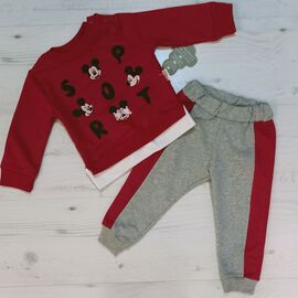 Костюм дитячий спортивний на хлопчика 40443 wine р.0.6-2 "MALIBU" недорого оптом від прямого постачальника