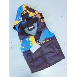 Фотография Жилетка детская на мальчика ML11 grey р.98-122 "MALIBU" недорого оптом от прямого поставщика