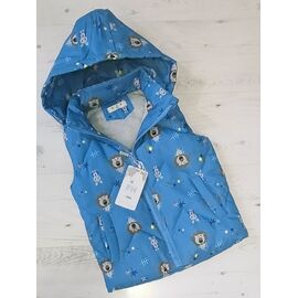 Фотография Жилетка детская на мальчика ML16 l.blue р.98-122 "MALIBU" недорого оптом от прямого поставщика