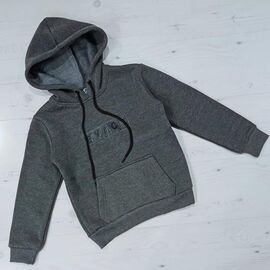 Фотография Худи детский на мальчика 24900 grey р.9-12 "MALIBU" недорого оптом от прямого поставщика