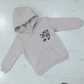 Фотография Худи детский на мальчика 3002 grey р.3-7 "MALIBU" недорого оптом от прямого поставщика