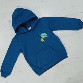 Фотография Худи детский на мальчика 3011 blue р.3-7 "MALIBU" недорого оптом от прямого поставщика