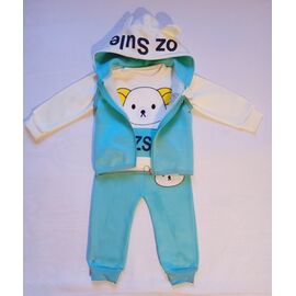 Фотография Костюм детский на девочку 1236 l.blue р.2-5 "MALIBU" недорого оптом от прямого поставщика