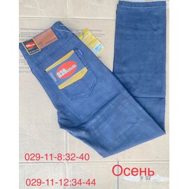 Джинси чоловічі W029-11-10 l.blue р.34-44 "God Baron" недорого оптом від прямого постачальника
