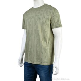Фотография Футболка мужская Лето 4117-NT571-6 green (5 шт. р.сетка 56-64) "Мир" недорого оптом от прямого поставщика