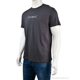 Фотография Футболка мужская Лето 4117-NT56-21-4 d.grey (5 шт. р.сетка 56-64) "Мир" недорого оптом от прямого поставщика