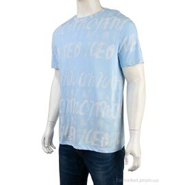 Фотография Футболка мужская Лето 4117-NT573-5 blue (5 шт. р.сетка 56-64) "Мир" недорого оптом от прямого поставщика