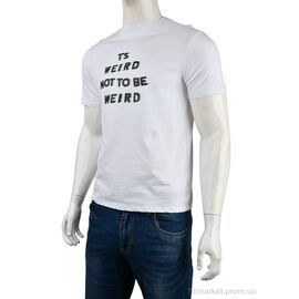 Фотография Футболка мужская Лето 4117-NT48-12-2 white (5 шт. р.сетка 48-56) "Мир" недорого оптом от прямого поставщика