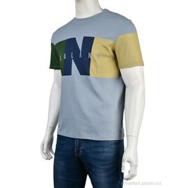 Фотография Футболка мужская Лето 4117-NT48-22-5 blue (5 шт. р.сетка 48-56) "Мир" недорого оптом от прямого поставщика