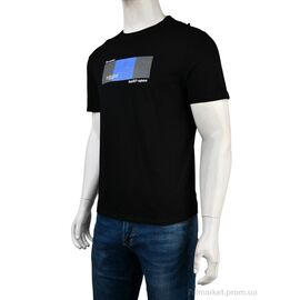 Фотография Футболка мужская Лето 4117-NT48-26-2 black (5 шт. р.сетка 48-56) "Мир" недорого оптом от прямого поставщика