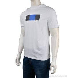 Фотография Футболка мужская Лето 4117-NT48-26-1 white (5 шт. р.сетка 48-56) "Мир" недорого оптом от прямого поставщика