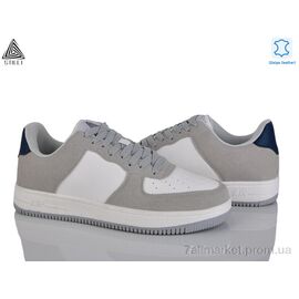 Кросівки чоловічі модні Весна/осінь HB710-10 шкіра піна (8 пар р.41-45) "STILLI Group" недорого оптом від прямого постачальника