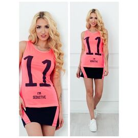 Костюм жіночий DG49 coral р.S-M "Vehuiah" недорого оптом від прямого постачальника