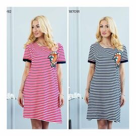 Сукня літня жіноча 187092 crimson р.S-XL "Vehuiah" недорого оптом від прямого постачальника