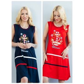 Фотография Платье летнее женское DG16 red р.S-L "Vehuiah" недорого оптом от прямого поставщика