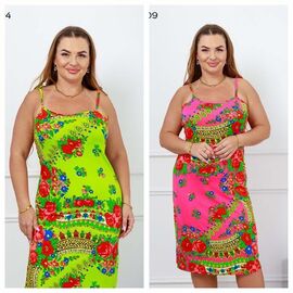 Фотография Сарафан женский 15824 l.green р.M-2XL "Vehuiah" недорого оптом от прямого поставщика
