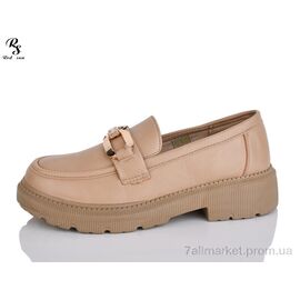 Туфлі жіночі стильні Весна/осінь JSD001 brown (8 пар р.36-41) "Red Sun" недорого оптом від прямого постачальника