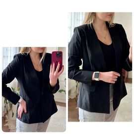 Піджак жіночий LN11 black р.48-54 "Lady N" недорого оптом від прямого постачальника