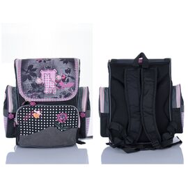 Фотография Рюкзак детский на девочку Y1617 black р.25*35*15 "Red Hat" недорого оптом от прямого поставщика