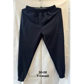 Фотография Штаны спортивные мужские MH1107 navy р.50-58 "WELL" недорого оптом от прямого поставщика
