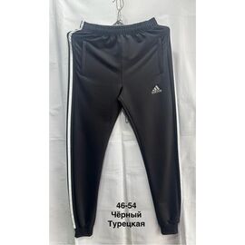 Фотография Штаны спортивные мужские MH1162 black р.46-54 "WELL" недорого оптом от прямого поставщика