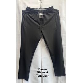 Фотография Штаны спортивные мужские MH1172 black р.56-64 "WELL" недорого оптом от прямого поставщика