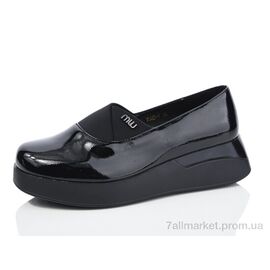 Фотография Туфли женские стильные Весна/осень Y005-1 (8 пар р.37-41) "Yimeili" недорого оптом от прямого поставщика