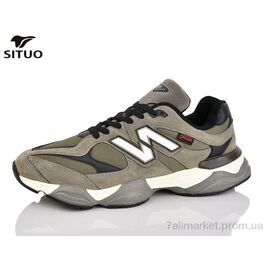 Фотография Кроссовки мужские модные Весна/осень D101-5 (6 пар р.47-50) "Situo" недорого оптом от прямого поставщика