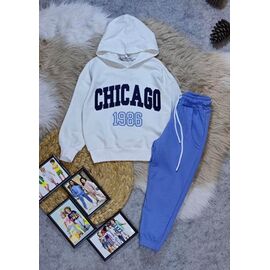 Костюм дитячий спортивний на дівчинку FK1335 l.blue р.2-8 "Fili kids" недорого оптом від прямого постачальника