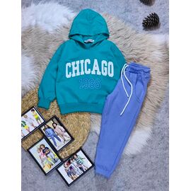 Костюм дитячий спортивний на дівчинку FK1337 l.blue р.2-8 "Fili kids" недорого оптом від прямого постачальника