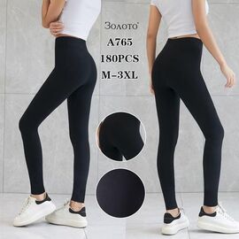 Лосини жіночі A765 black р.M-3XL "ANFISA" недорого оптом від прямого постачальника