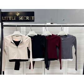 Фотография Топ женский 400740 grey р.S-L "Little Secret" недорого оптом от прямого поставщика