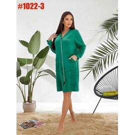 Халат жіночий 1022-3 green р.46-52 "ZLATA" недорого оптом від прямого постачальника