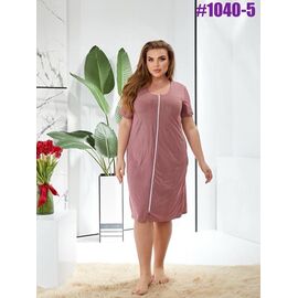 Фотография Халат женский 1040-5 brown р.50-60 "ZLATA" недорого оптом от прямого поставщика