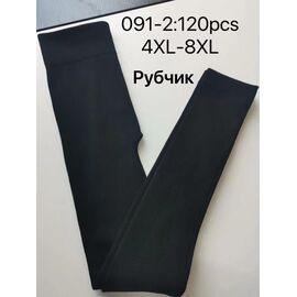 Лосини жіночі 091-2 black р.4XL-8XL "ANFISA" недорого оптом від прямого постачальника