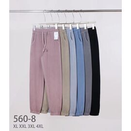 Штани спортивні жіночі 560-8 mix р.XL-4XL "ANFISA" недорого оптом від прямого постачальника