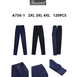 Жіночі штани A756-1 mix р.2XL-4XL "ANFISA" недорого оптом від прямого постачальника