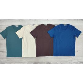 Фотография Футболка мужская 1002-1 l.beige р.48-56 "Samo" недорого оптом от прямого поставщика