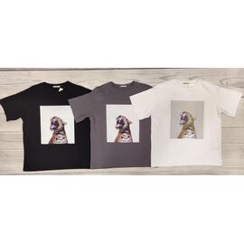 Фотография Футболка женская 1679 grey р.48-54 "Samo" недорого оптом от прямого поставщика