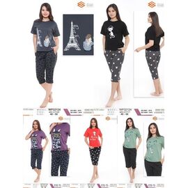 Фотография Пижама лёгкая женская 27714 red р.48-56 "Samo" недорого оптом от прямого поставщика