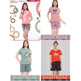 Фотография Пижама лёгкая женская 28858 green р.48-56 "Samo" недорого оптом от прямого поставщика