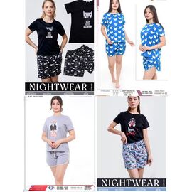 Фотография Пижама лёгкая женская 29123 black р.48-56 "Samo" недорого оптом от прямого поставщика