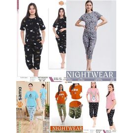 Фотография Пижама лёгкая женская 35759 orange р.48-56 "Samo" недорого оптом от прямого поставщика