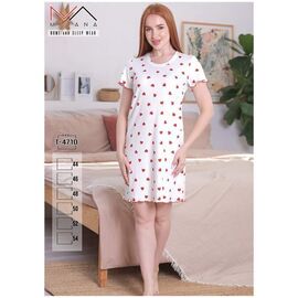 Фотография Ночнушка женская 4710 white р.44-54 "Samo" недорого оптом от прямого поставщика