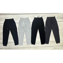 Фотография Штаны детские спортивные унисекс FR12 d.grey р.6-14 "Samo" недорого оптом от прямого поставщика