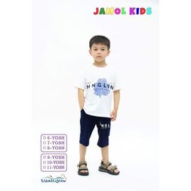Костюм дитячий на хлопчика JK002 white р.6-8 "Samo" недорого оптом від прямого постачальника