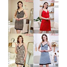 Фотография Ночнушка женская TA01-067 red р.46-56 "Samo" недорого оптом от прямого поставщика