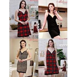 Фотография Ночнушка женская TA01-09 red р.48-56 "Samo" недорого оптом от прямого поставщика