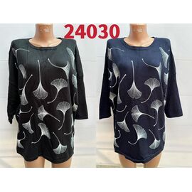 Фотография Свитер женский 24030 navy р.52 "VERJINIA" недорого оптом от прямого поставщика